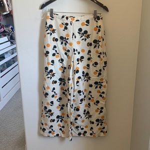 Cropped wide legs pants